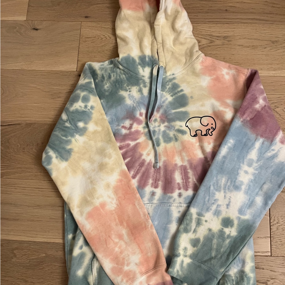 Ivory Ella tie-dye sweat shirt